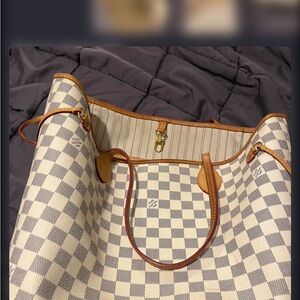 Authentic neverfull MM damier azur- SOLD ❤️❤️